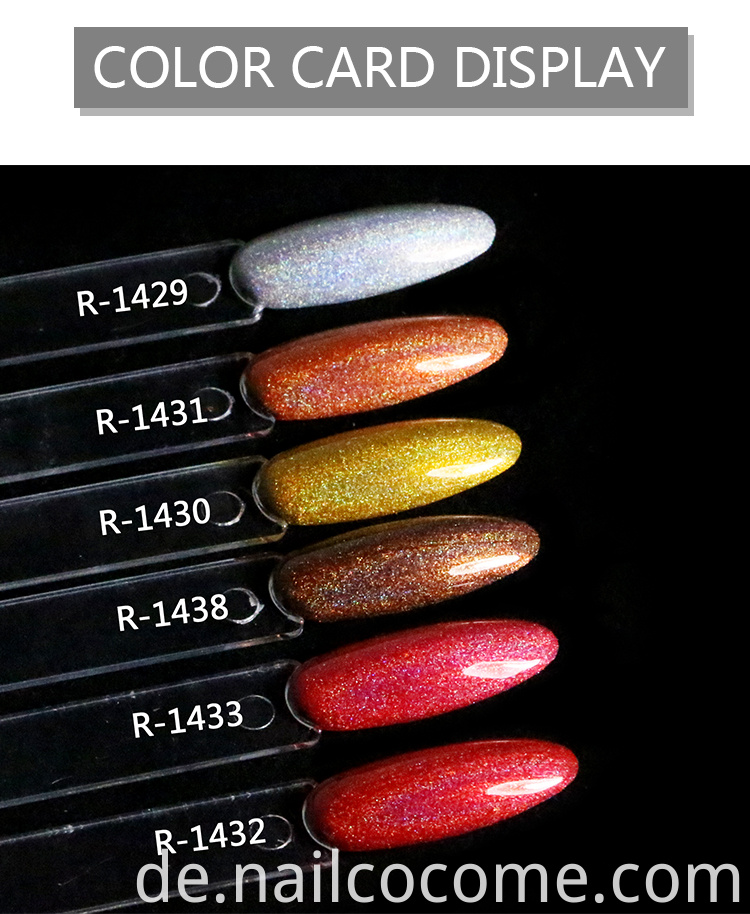 CCO hochwertiger Großhandel OEM 22 Farben Rainbow -Serie UV Gel Nagellacknagellack Nagelkunst